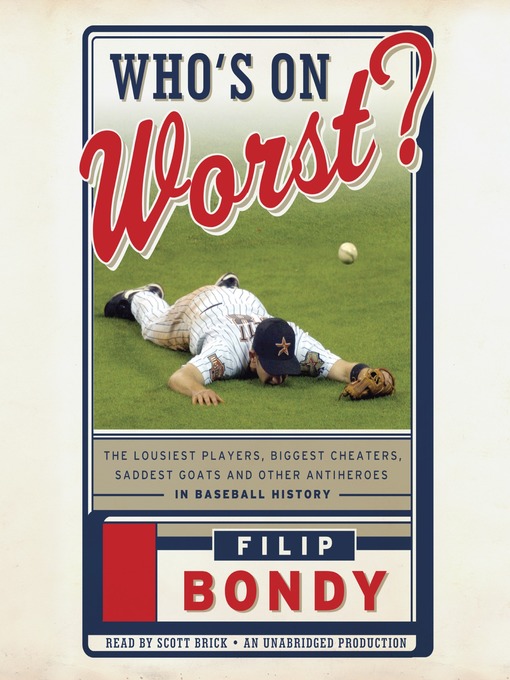 Title details for Who's on Worst? by Filip Bondy - Wait list